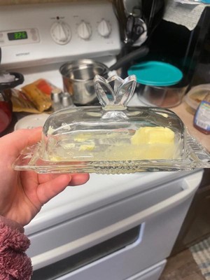 Glass Butter Dish + Reviews
