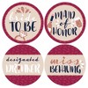 Big Dot of Happiness Vino Before Vows - Winery Bridal Shower or Bachelorette Party Funny Name Tags - Party Badges Sticker Set of 12 - 3 of 4