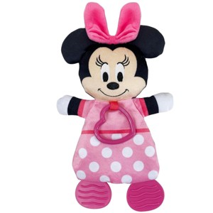 Disney Baby Minnie Mouse Teether 10 Inch Plush Sensory Toy - 1 of 3