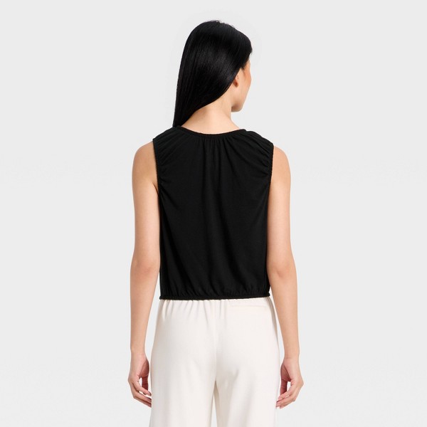 Top sin Mangas con Dobladillo Burbuja para Mujer - A New Day™ 2