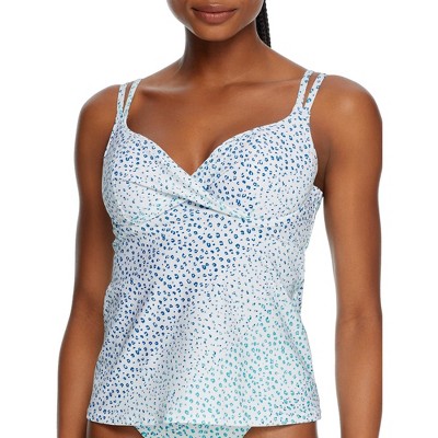 underwire flowy tankini