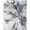 Hauteloom Kirkland Dark Blue Marble Rug - 2 of 4