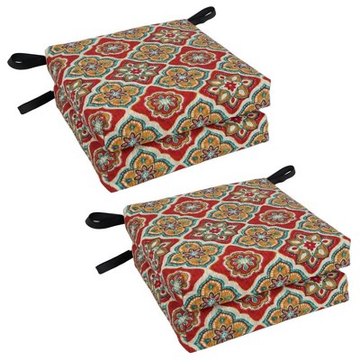 Blazing Needles, Set of 4 Outdoor Chair Cushions