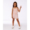 Deux par Deux Girl Crinkle Short Light Old Pink - 2 of 4