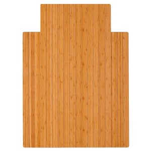 36"x48" Standard Chair Floor Mat with Lip Natural/Bamboo - Anji Mountain - 1 of 4