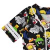Ladies Looney Tunes Baseball Jersey - Lola Bunny, Tweety, Bugs and Taz Mesh Button Down Baseball Jersey - 3 of 4