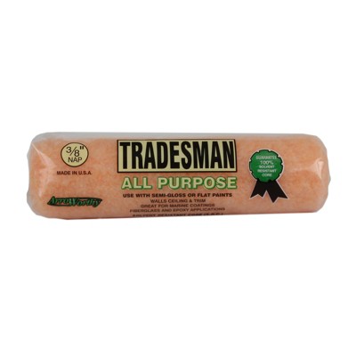 ArroWorthy Tradesman Polyester 9 in. W X 3/8 in. Paint Roller Cover 1 pk (Case of 25)