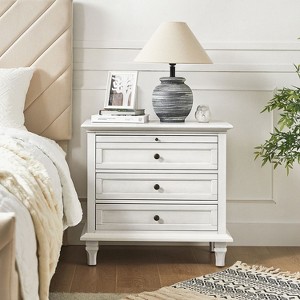 Giorgio 3 - Drawer Nightstand with  Built-In Outlets|HULALA HOME - 1 of 4