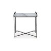 Signature Design by Ashley Ashber Marble Top Accent Table, White & Black - image 3 of 4