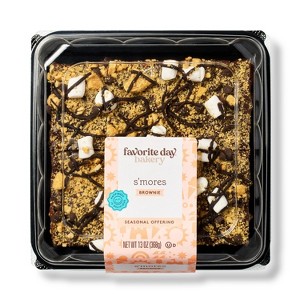S'mores Brownies - 13oz/8ct - Favorite Day™ - 1 of 3