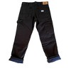 Insulated Gear Men's Carpenter Style Fleece Lined Canvas Utility Work Pants - 3 of 4