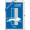 Trends International NFL Detroit Lions - Retro Logo 14 Unframed Wall Poster Prints - 3 of 4