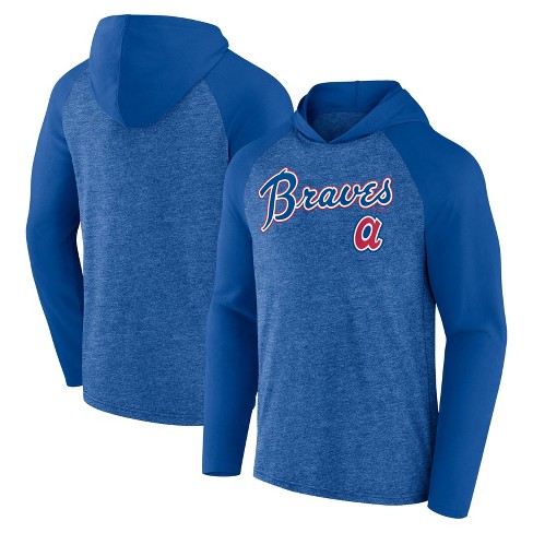 Mlb Atlanta Braves Men's Lightweight Hooded Sweatshirt : Target