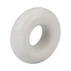 Stone Marble Modern Round Sculptural Accent Piece, Solid Form Contemporary Design, Circular Artisanal Carved Home Display for Shelf Table or Mantel - 2 of 4