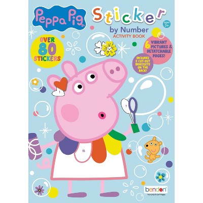 Peppa Pig Stickers Book 700 Sticky Picture Sheets George TV Character Movie  Toys 5012128438158