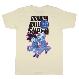 Dragon Ball Super Anime Men's Goku and Trunks Chibi Art Graphic T-Shirt Adult - 1 of 4