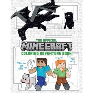 The Official Minecraft Coloring Adventures Book - (Gaming) by  Insight Editions (Paperback) - 1 of 1