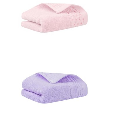 REGALWOVEN Soft Absorbent Quick Drying Hand Towels 14" x 30" 2 Pcs