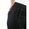Women's Lace Up Leggings - umgee - 2 of 4