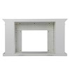 Rylana Bookcase Electric Fireplace with Touch Screen Control Panel - FR1154359 - White - SEI - 4 of 4