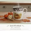 Spode Woodland Pheasant 16 oz Mug - Fine Porcelain Rustic Drinkware with Historic Brown Floral Border, Microwave, Oven, Freezer & Dishwasher Safe - 2 of 4