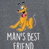 Men's - Disney - Mans Best Friend Long Sleeve Graphic T-Shirt - 2 of 4