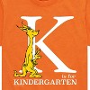 Boys' - Dr. Seuss - K Is For Kindergarten Kangaroo Short Sleeve Graphic T-Shirt - 2 of 4
