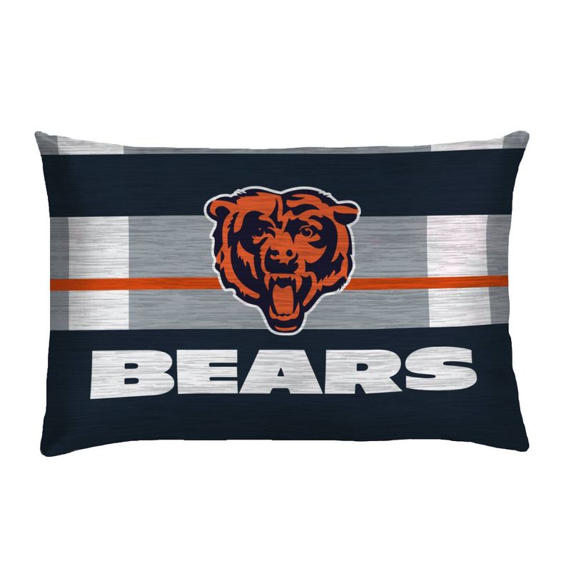 NFL Chicago Bears Heathered Stripe Queen Bed in a Bag - 3pc, 3 of 4