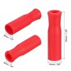 Unique Bargains Silicone Removable Soft Flexible Reusable Drinking Straws 8 Pcs - 2 of 4