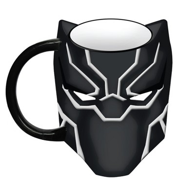 Marvel Black Panther 20 Oz. Sculpted Ceramic Mug : Target