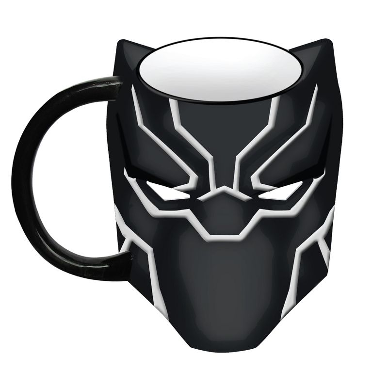 Marvel Black Panther 20 oz. Sculpted Ceramic Mug, 1 of 2