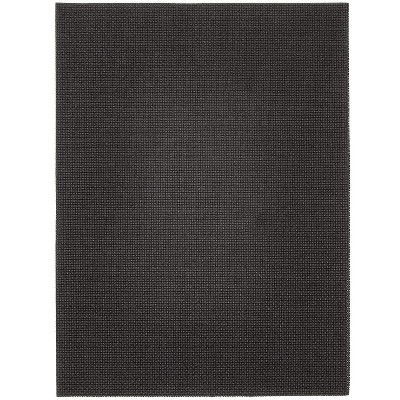 Bright Creations 6 Sheets Black Aida Cloth Cross Stitch Fabric, 18 x 12 Inches