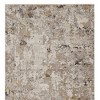 HomeRoots 4' X 5' Beige Tan And Gold Abstract Area Rug - 4 of 4