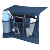 Unique Bargains Bed Bedside Hanging Remote Control Caddy Organizer 4 Pockets Storage Bag - 3 of 4