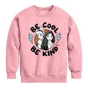 Boys' - Disney - Be Cool Be Kind Graphic Long Sleeve Fleece Sweatshirt - 1 of 4