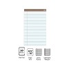 TRU RED Notepad 8.5" x 14"  Wide Ruled White 50 Sheets/Pad TR59939 - 3 of 4