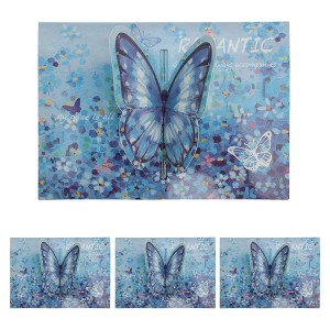 Unique Bargains Greeting Cards Butterfly Pattern for All Occasion 4 Pcs - 1 of 4