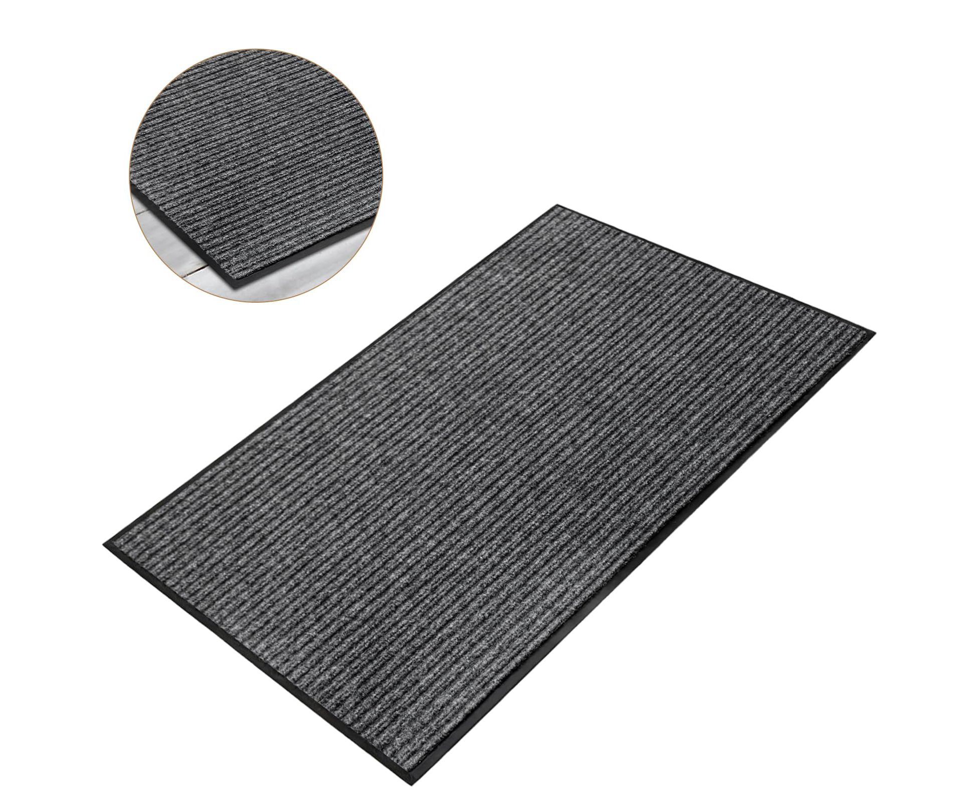 24x35 Inch Heavy Duty Non-Slip Door Mat – Waterproof All-Weather Floor Mat for Indoor & Outdoor Entryway, Porch, Mudroom