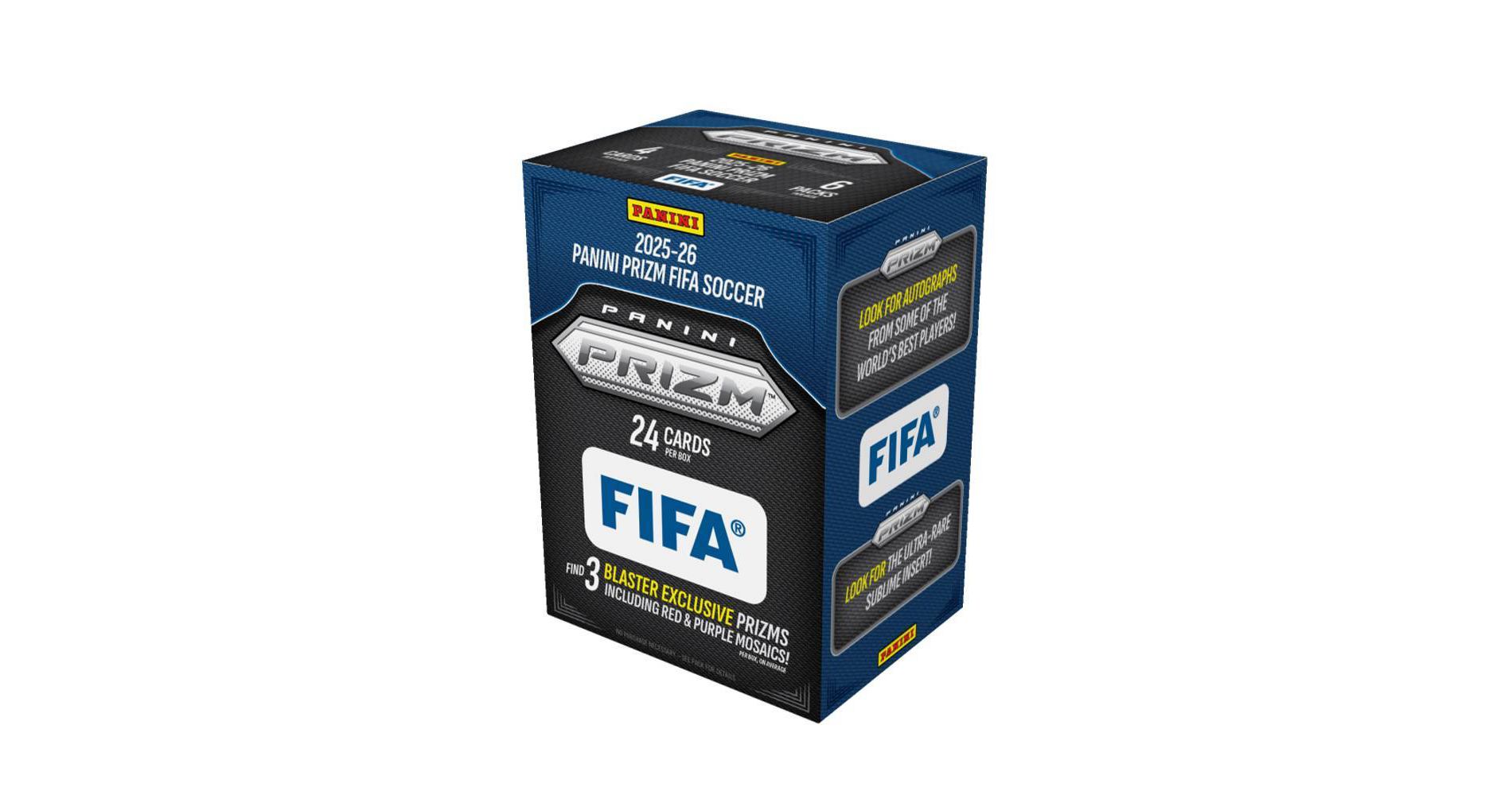 2025-26 Panini FIFA Prizm Soccer Trading Card Blaster Box