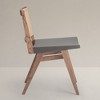 KLAREL Elye Cane Backed Side Chair, Set Of (2) - 3 of 4