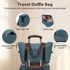Coolife Luggage Sets 3 Piece Carry on Luggage 22x14x9 Airline Approved, Lightweight Hardshell ABS Suitcases with Wheels, 20 inch - 2 of 4