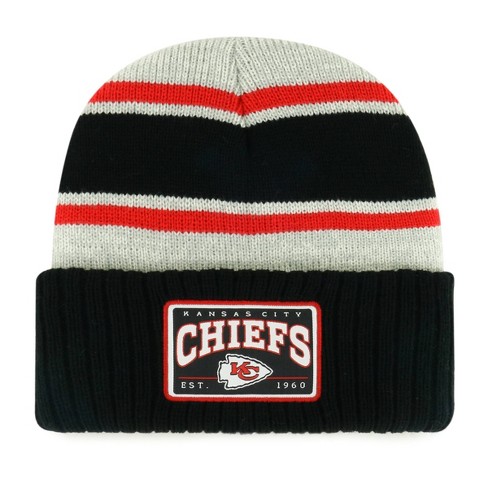 NFL Team Logo Kansas City Chiefs Cap Winter Knit Beanie Hats - New