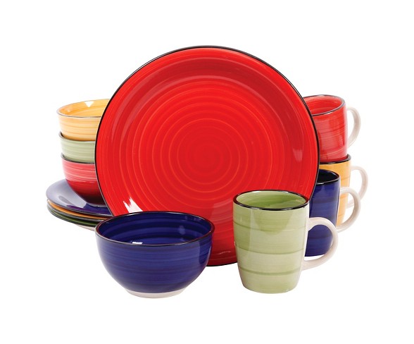 Gibson Color Vibes 12pc Dinnerware Set