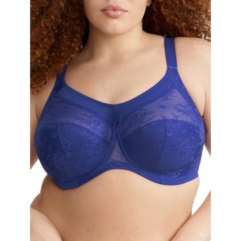Size 40K Full Coverage Plus Size Bras: Cups B-K