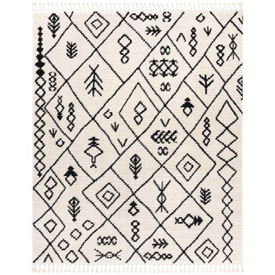 Gertmenian Rafe Kylo Bohemian Moroccan Microfiber Polyester Indoor Area Rug