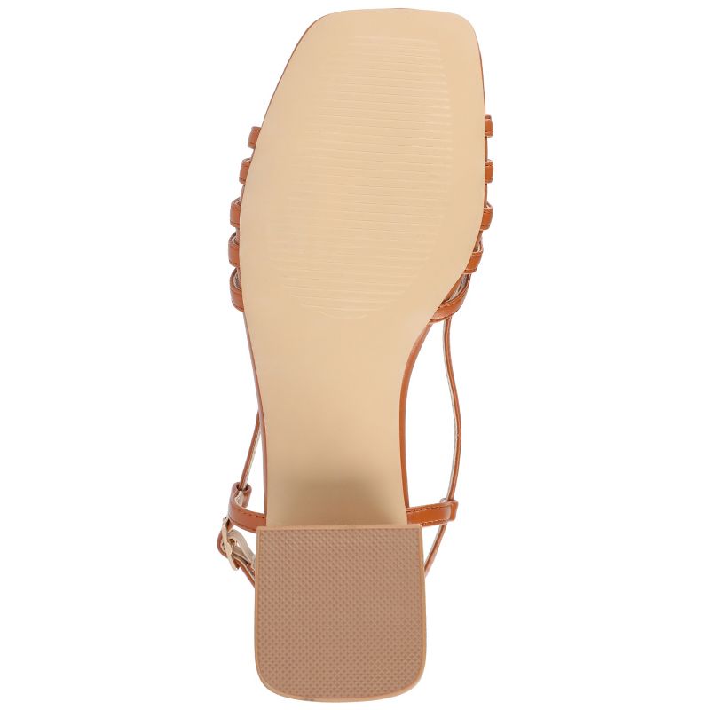 Journee Collection Womens Shayana Tru Comfort Foam Multi Strap Sling Back Sandals, 5 of 10