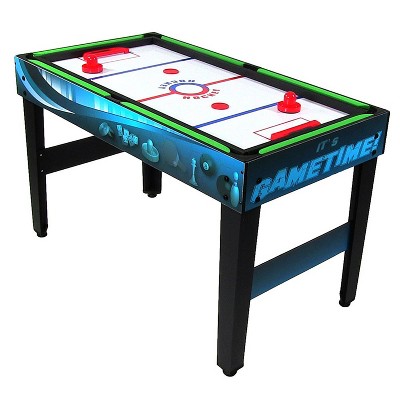 Game Time Blue 10-in-1 Multi-Game Table for Family Fun Nights