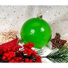 Christmas By Krebs - Plastic Shatterproof Ornament Decoration - Kiwi Green, 6 inch (150mm) [2 Count] - 2 of 4