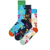 Happy Socks Adult Men and Women Crew Mixed Dogs Socks in sustainable materials - 3pk in Color Navy - 2 of 4