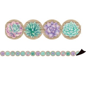 Teacher Created Resources Rustic Bloom Magnetic Border, 24 Feet (Pack of 2) - 1 of 1